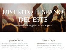 Tablet Screenshot of nuestraalianza.org